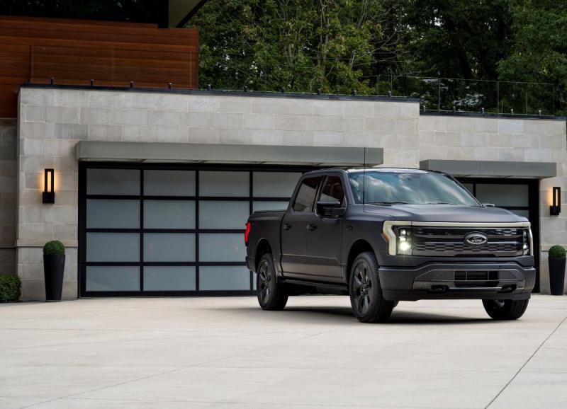 F-150 Lightning Platinum Black