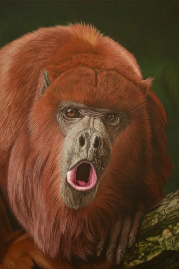 Orangután en la selva