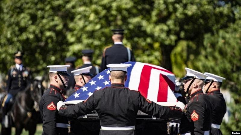 equipo de Trump tuvo un altercado físico con un trabajador de un cementerio
