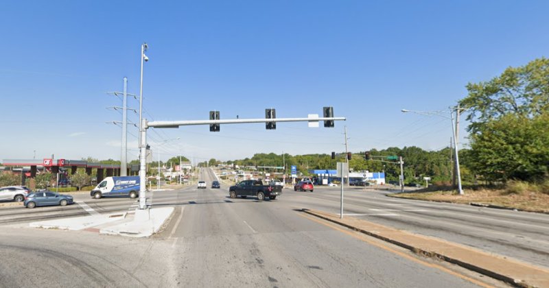 U.S. Highway 40 y Sterling Avenue / Imagen: Google Maps.