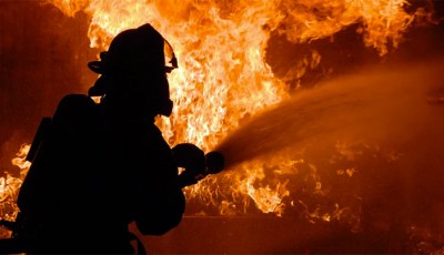incendio en un apartamento en Clinton