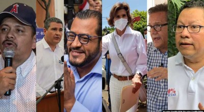 aspirantes a la presidencia de Nicaragua
