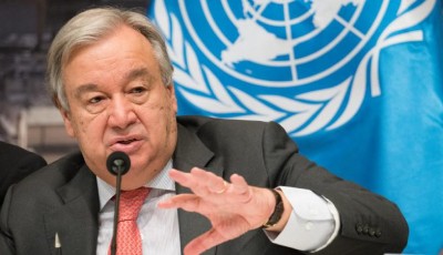 Ucrania recibe al secretario general de la ONU