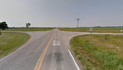 accidente al oeste de Sedalia