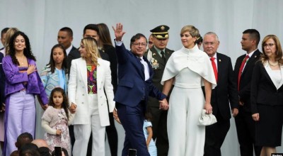 Gustavo Petro toma posesión como presidente de Colombia