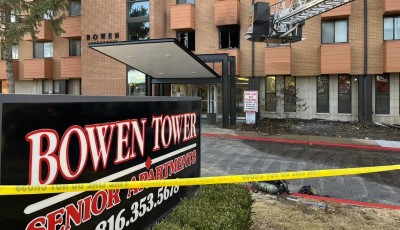 incendio en un complejo de apartamentos en Raytown