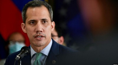 Guaidó llega a Colombia