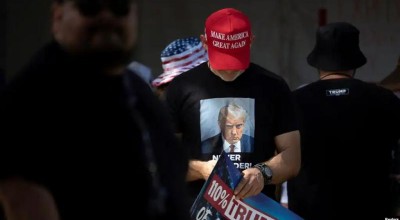Trump toma una ventaja de dos puntos sobre Biden