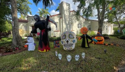 Latinos en EEUU celebran Halloween