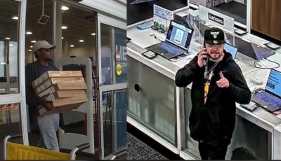 Dos hombres buscados por robo de laptops en tienda de Overland Park