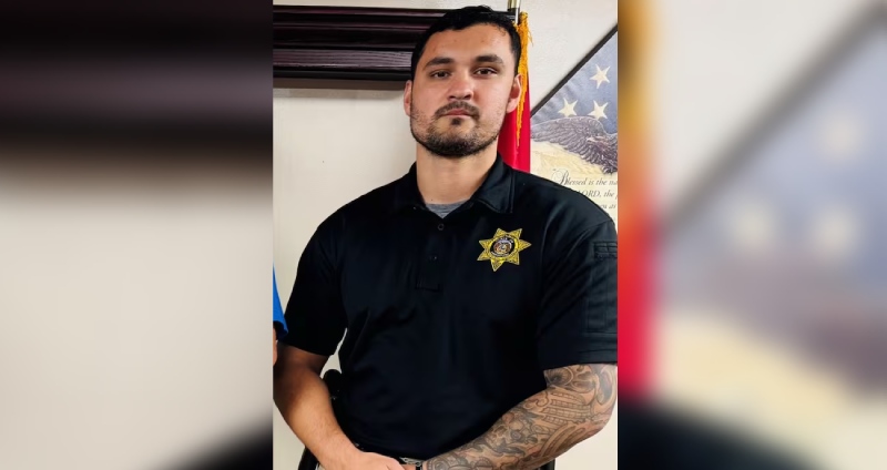 El agente Gabriel Ramírez (Cortesía - Publicación de Facebook de la Oficina del Sheriff del Condado de Christian - 18 de julio de 2025).